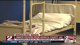 Search continues for Nowata County Jail inmate