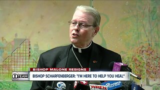 Bishop Scharfenberger: "I'm here to help you heal"
