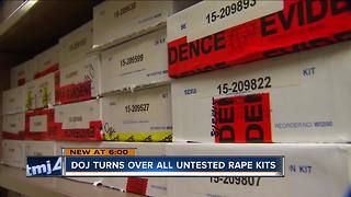 Wisconsin DOJ turns over all untested rape kits