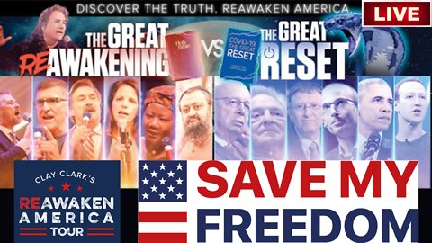 LIVE ReAwaken America Tour - Day 2 - Patriot Streetfighter, Mel K, Dr. Sherri Tenpenny, General Mike Flynn & Many More Freedom & Faith Fighters!