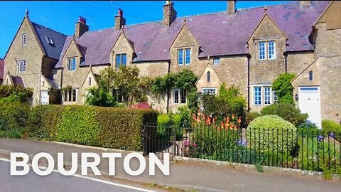 Pretty Stone Built Village || Relaxing Walk Through Burton, English Countryside