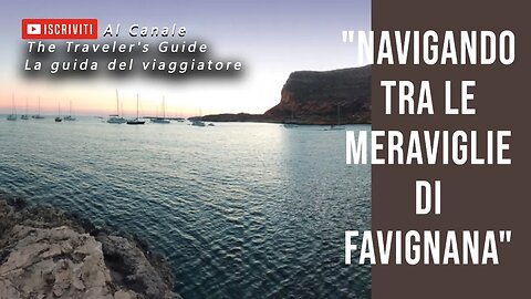 "Navigando tra le meraviglie di Favignana" #Sicilia #LidoBurrone #IsolaSiciliana #Barca