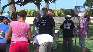 Crowds gather in West Palm Beach for Juneteenth