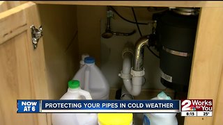 Bitter cold means threats to water pipes