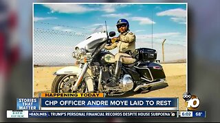 Fallen CHP officer to be laid to rest in public service