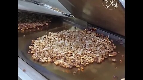 Amazing Scorched Rice Production