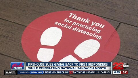 Firehouse Subs giving back to first responders