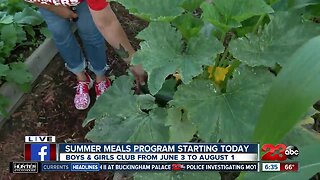 Summer Meals Program at Boys & Girls Club Kern County