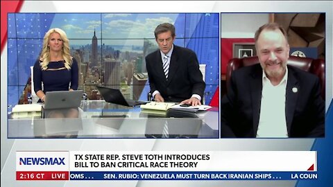 TX State Rep. Steve Toth Introduces Bill to Ban Critical Race Theory