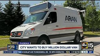 Phoenix wants to buy million-dollar van for road projects