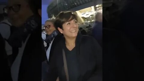 #Napoli I cugini di #Spalletti al #Maradona dopo la vittoria contro l'#Udines