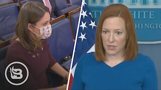 Reporter Confronts Psaki on Hilarious News That Biden May Continue Border Wall