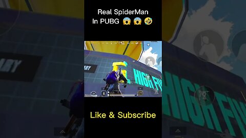 Real Spiderman In PUbg Mobile🔥😱