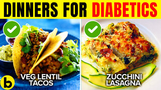 9 Super HEALTHY LOW CARB Dinner Recipes For DIABETICS