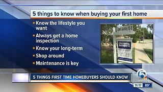5 things first-time homebuyers should know