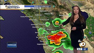 10News Pinpoint Weather with Meteorologist Angelica Campos