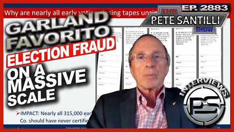 DISTURBING! - GARLAND FAVORITO GIVES A PRESENTATION THAT PROVES ELECTION FRAUD ON A MASSIVE SCALE