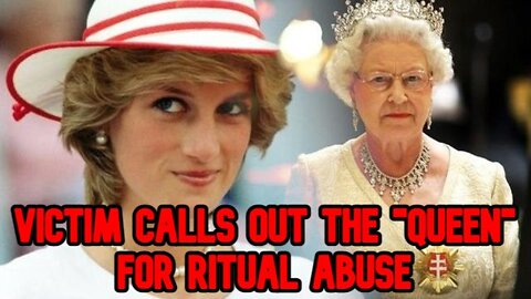 VICTIM CALLS OUT THE "QUEEN" for RITUAL ABUSE - she / he was a REPTO too >>>CONNECT THE DOTS<<< Q