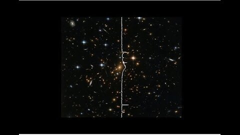 Sonification of a Hubble Deep Space Image