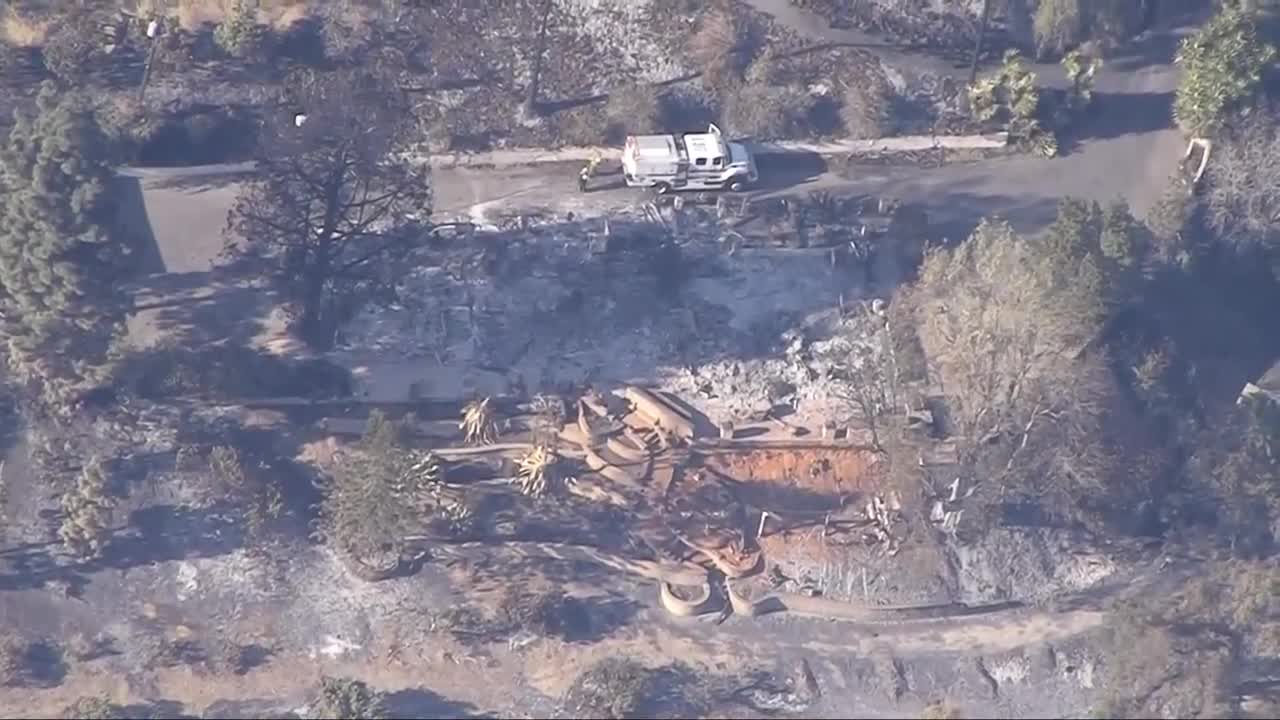 Crews battle last stubborn Southern California wildfire