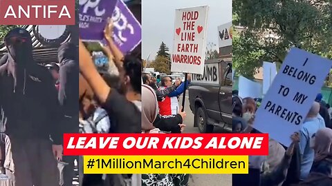 LEAVE OUR KIDS ALONE #1MillionMarch4Children Great turnout in Saint John, NB! Compilation
