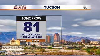 Chief Meteorologist Erin Christiansen's KGUN 9 Forecast Thursday, March 8, 2018