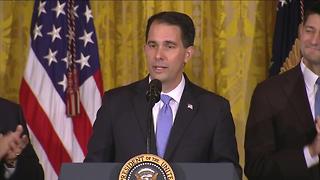 Governor Scott Walker at White for Foxconn Announcement