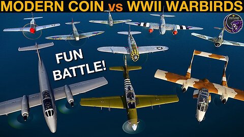 COIN Aircraft (Super Tucano, Pucara & Bronco) vs WWII Warbirds: Dogfight | DCS