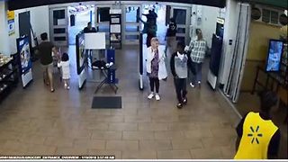 Surveillance video shows 3 armed juveniles target elderly woman at Florida Walmart, steal her car