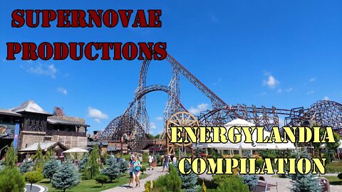 Energylandia - The big compilation video (10 major coasters)