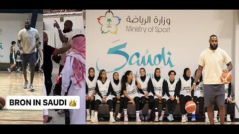 Lebron James ARRIVES in SAUDIA ARABIA - Will He Scream BLACK LIVES MATTER to SLAVE OWNING SAUDIS?