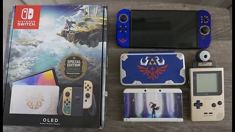 The LONGEST Legend of Zelda OLED Switch Unboxing and Comparison Video on Youtube! Gone Right?