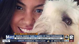 Family of MD woman killed warn of fake fundraisers