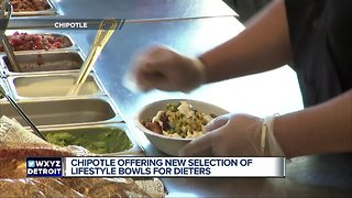 Chipotle offering new diet-friendly bowls