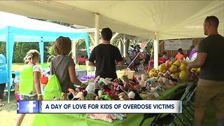 Group holds event for kids of overdose victims