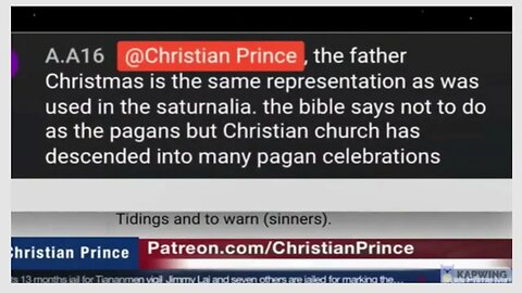 Christian Prince: Christmas is Pagan celebration? Think again.