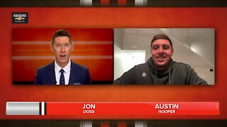 Hangin' With Hoop: Browns TE Austin Hooper talks prime time games, big guy touchdowns, red carpet celebrations