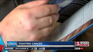 Omaha man fights cancer for himself, others