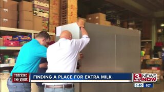 Finding a place for extra milk