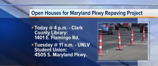 Open House: Maryland Parkway repaving project