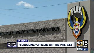 Phoenix Law Enforcement Association announces service to 'scrub' officers from the internet
