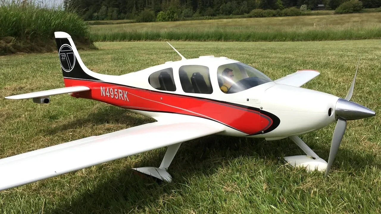 Cirrus rc outlet plane