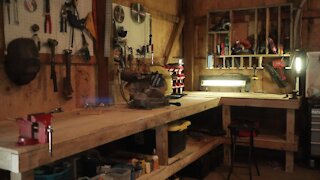 I built my workshop from Salvaged Pallets| Farm Vlog