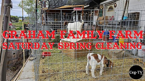 Graham Family Farm: Saturday Spring Cleaning