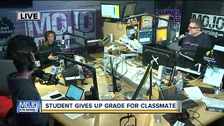 Mojo in the Morning: Student gives up grade for classmate