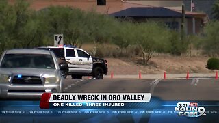 Deadly wreck snarls traffic in Oro Valley