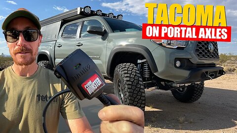 Tacoma with crazy ground clearance still has pedal lag. Let's fix it.