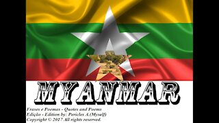 Bandeiras e fotos dos países do mundo: Myanmar [Frases e Poemas]