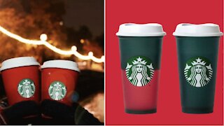 Starbucks lance des tasses réutilisables de Noël qui changent de couleur à moins de 5 $