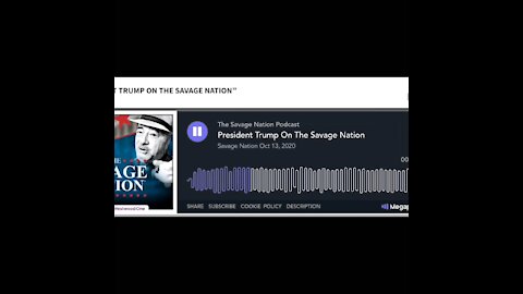 Trump on The Savage Nation radio show